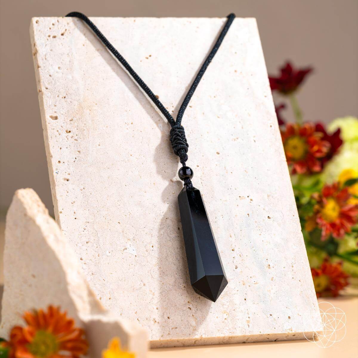 The Black Obsidian Talisman of Protection - Tampa Home & Garden Store