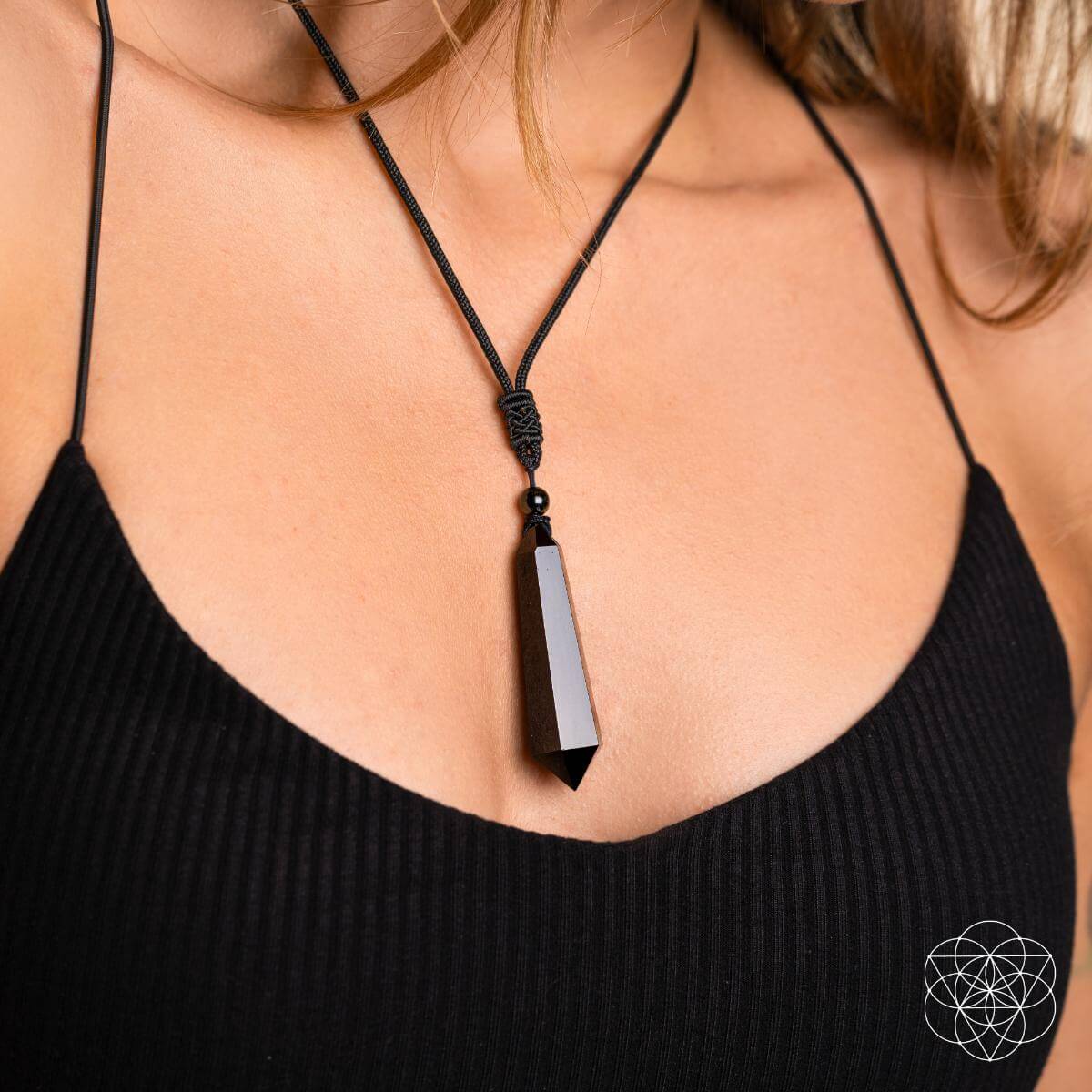 The Black Obsidian Talisman of Protection - Tampa Home & Garden Store