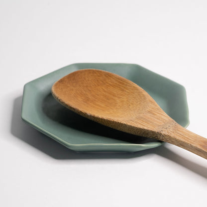Handmade Porcelain Spoon Rest for Kitchen Counter