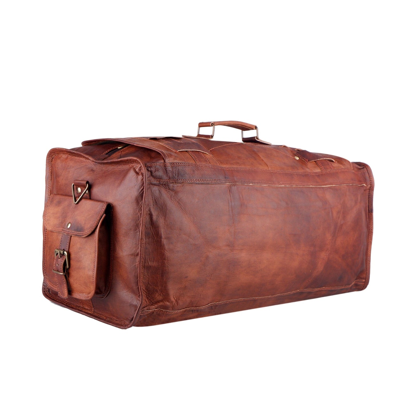 The Bruno Flap Duffel - Tampa Home & Garden Store