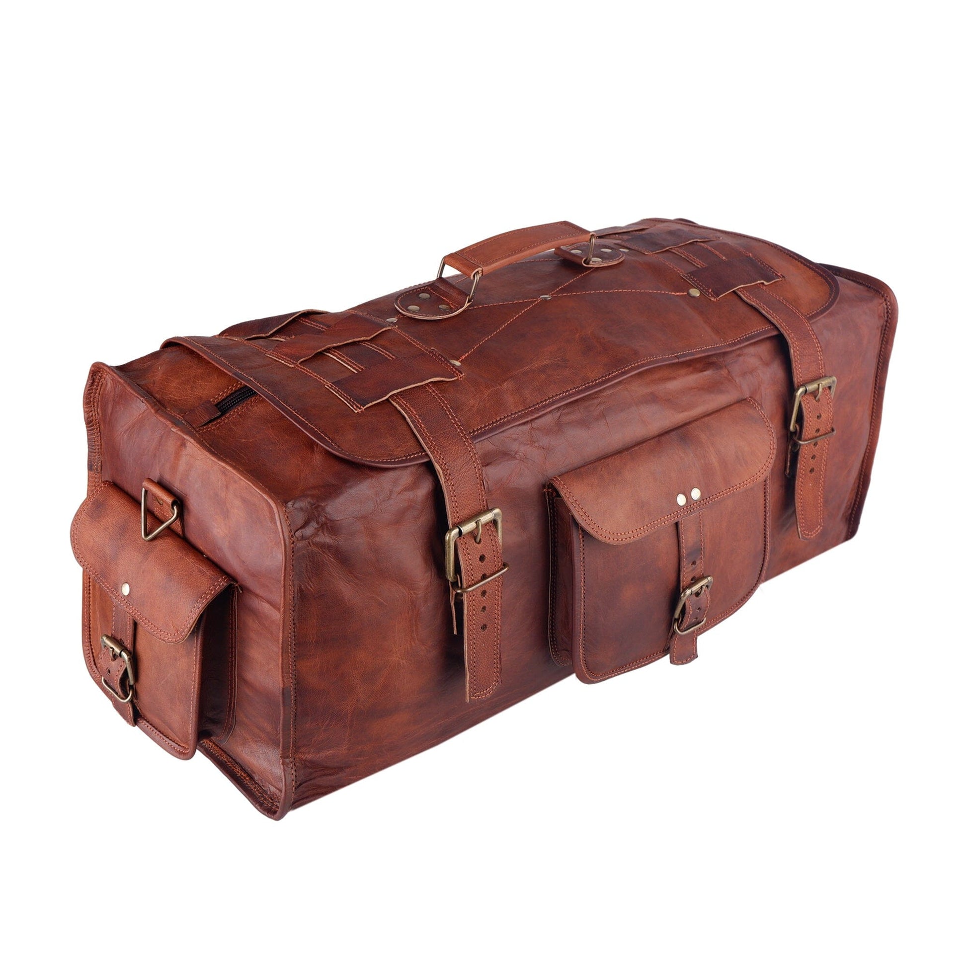 The Bruno Flap Duffel - Tampa Home & Garden Store