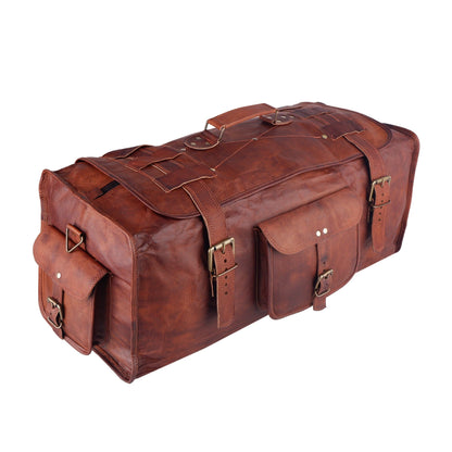 The Bruno Flap Duffel - Tampa Home & Garden Store
