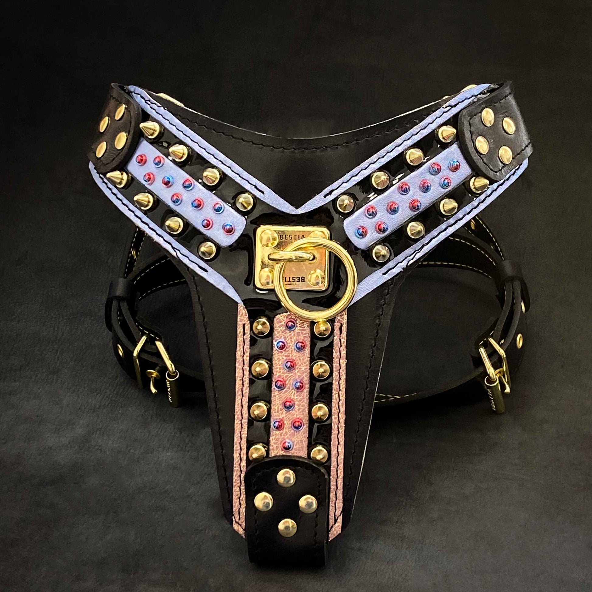 The "Candy" Black Harness - Tampa Home & Garden Store