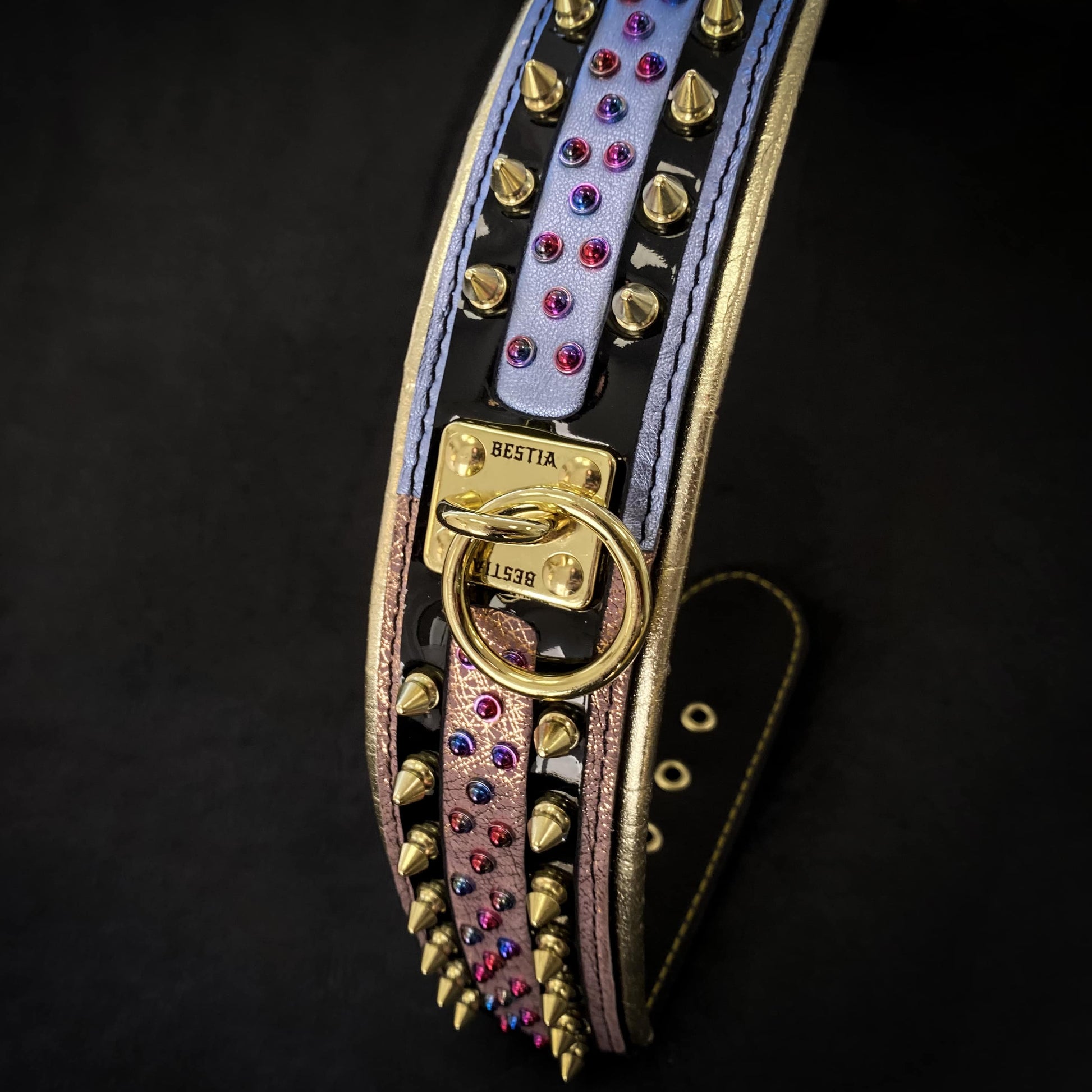 The Candy Dog Collar Black - Tampa Home & Garden Store