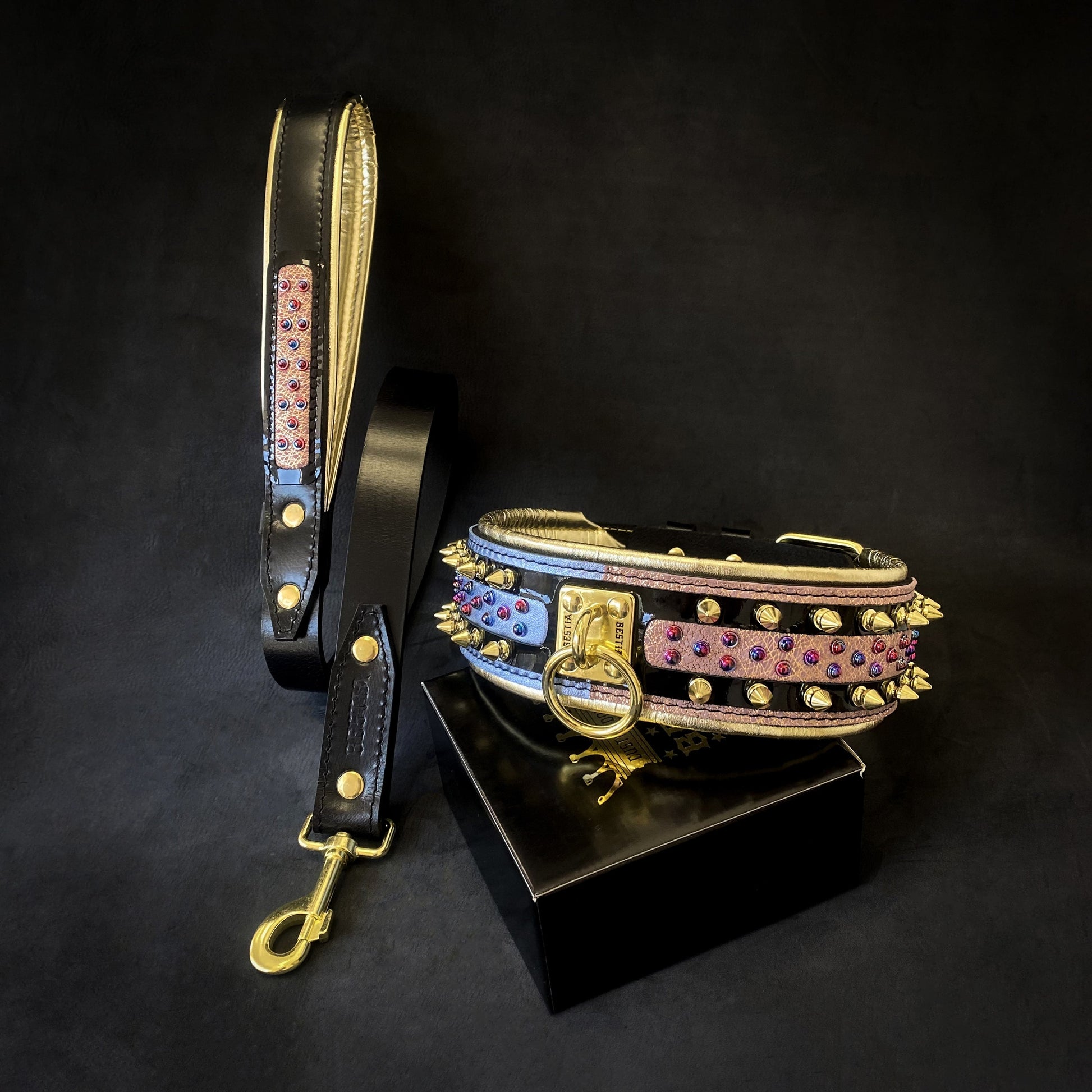 The Candy Dog Collar Black - Tampa Home & Garden Store