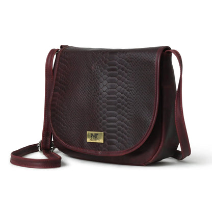 The Croco Satchel- Cherry Red - Tampa Home & Garden Store