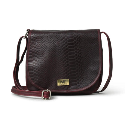 The Croco Satchel- Cherry Red - Tampa Home & Garden Store