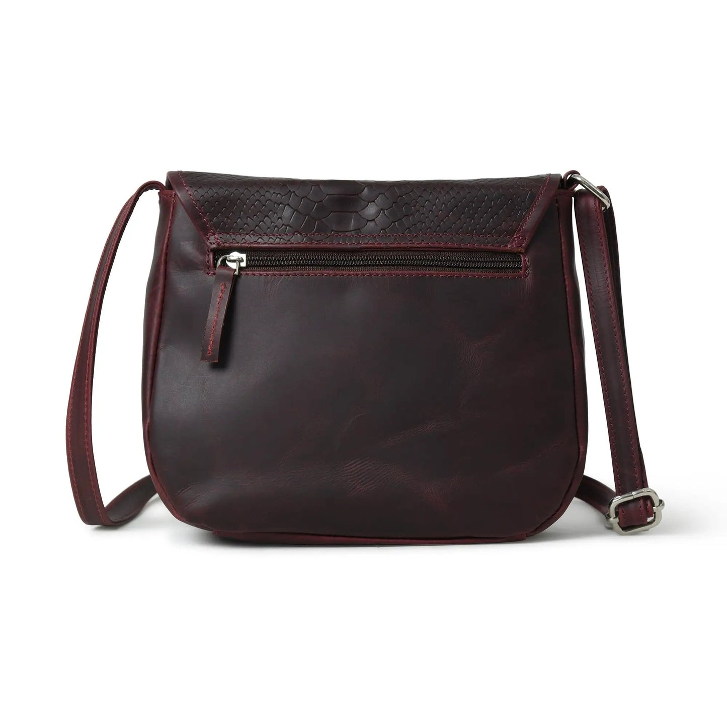 The Croco Satchel- Cherry Red - Tampa Home & Garden Store