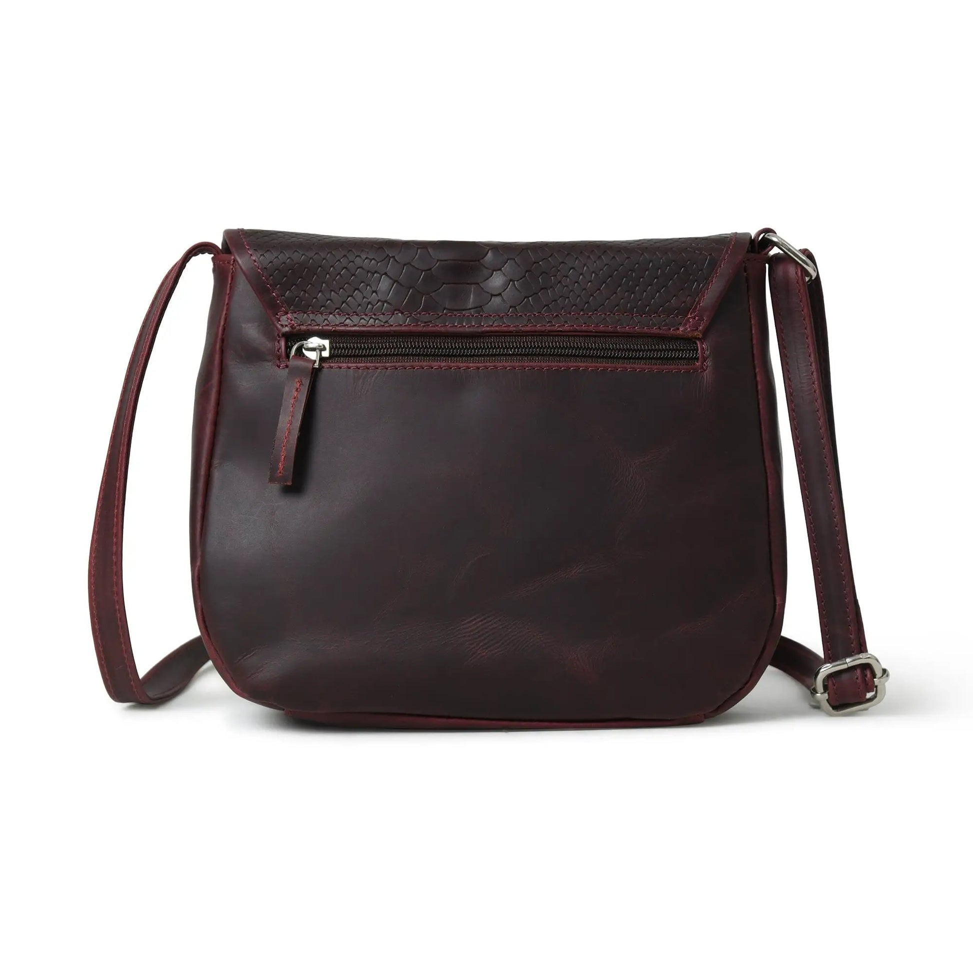 The Croco Satchel- Cherry Red - Tampa Home & Garden Store