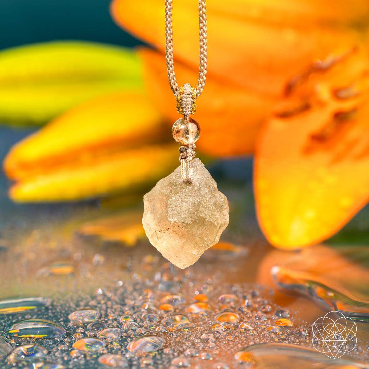 The Destiny Relic – Libyan Desert Glass Pendant - Tampa Home & Garden Store