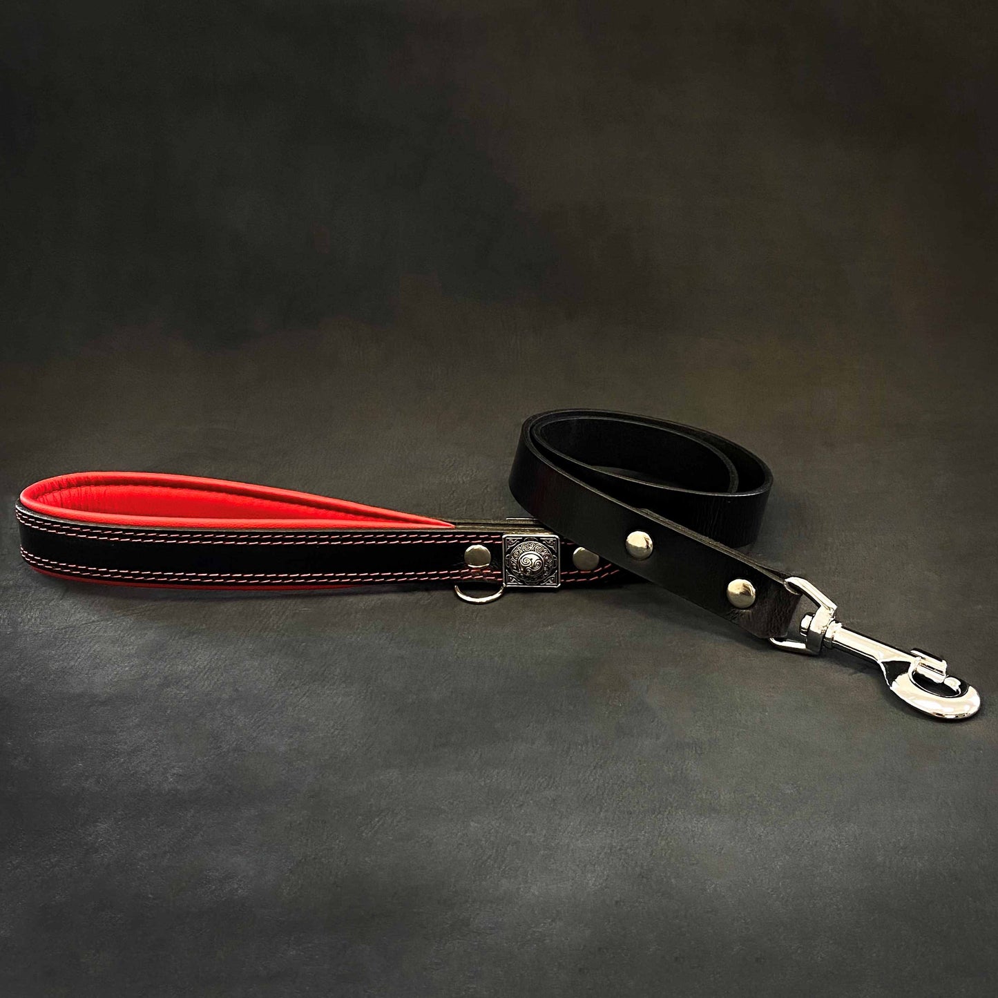The "Eros" Leash 1 inch wide Black - Tampa Home & Garden Store