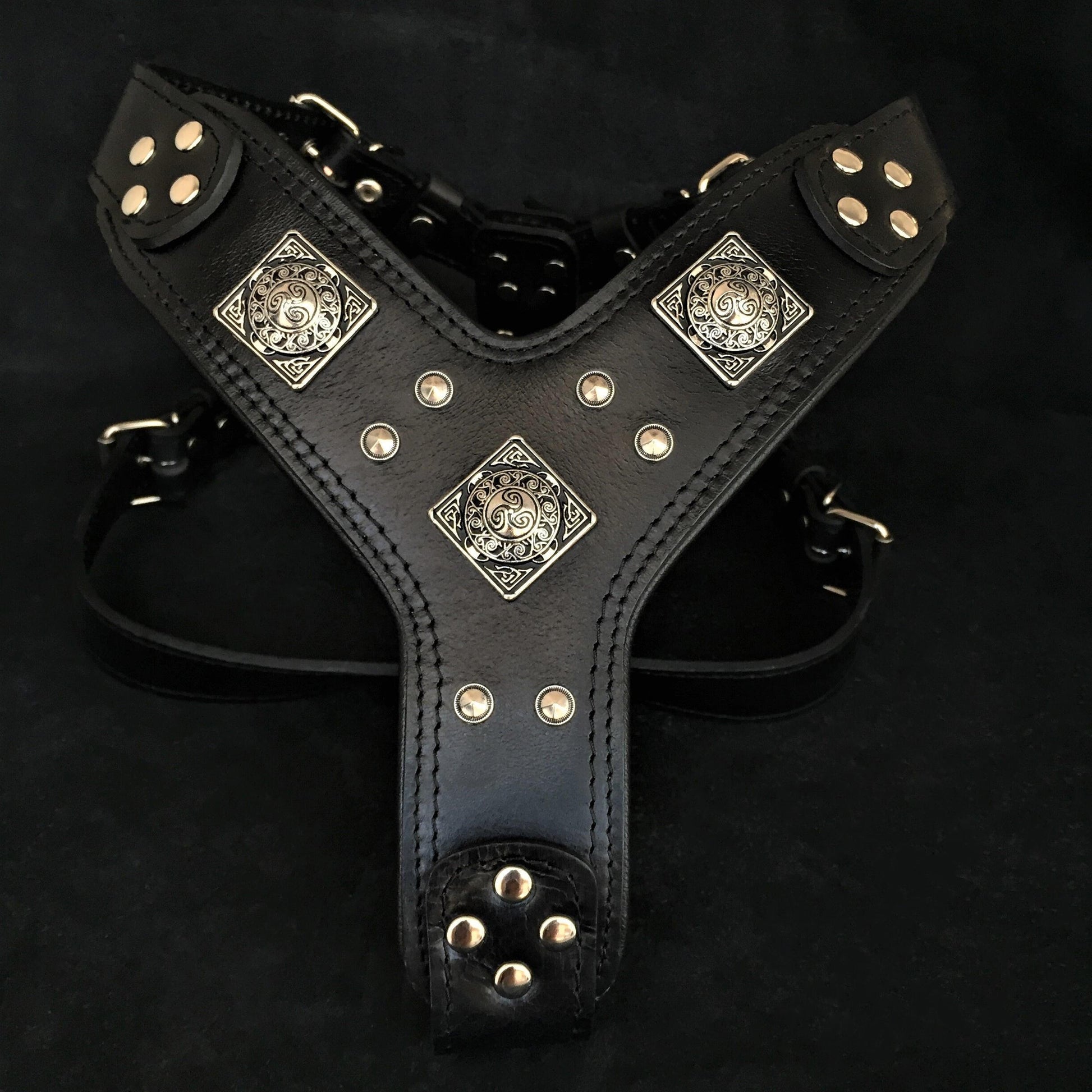 The "Eros" all Black Harness - Tampa Home & Garden Store