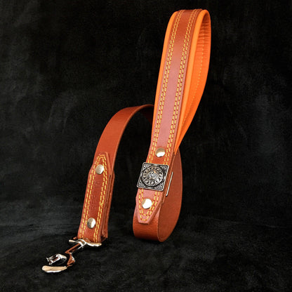 The "Eros" collar 2.5 inch wide Brown - Tampa Home & Garden Store