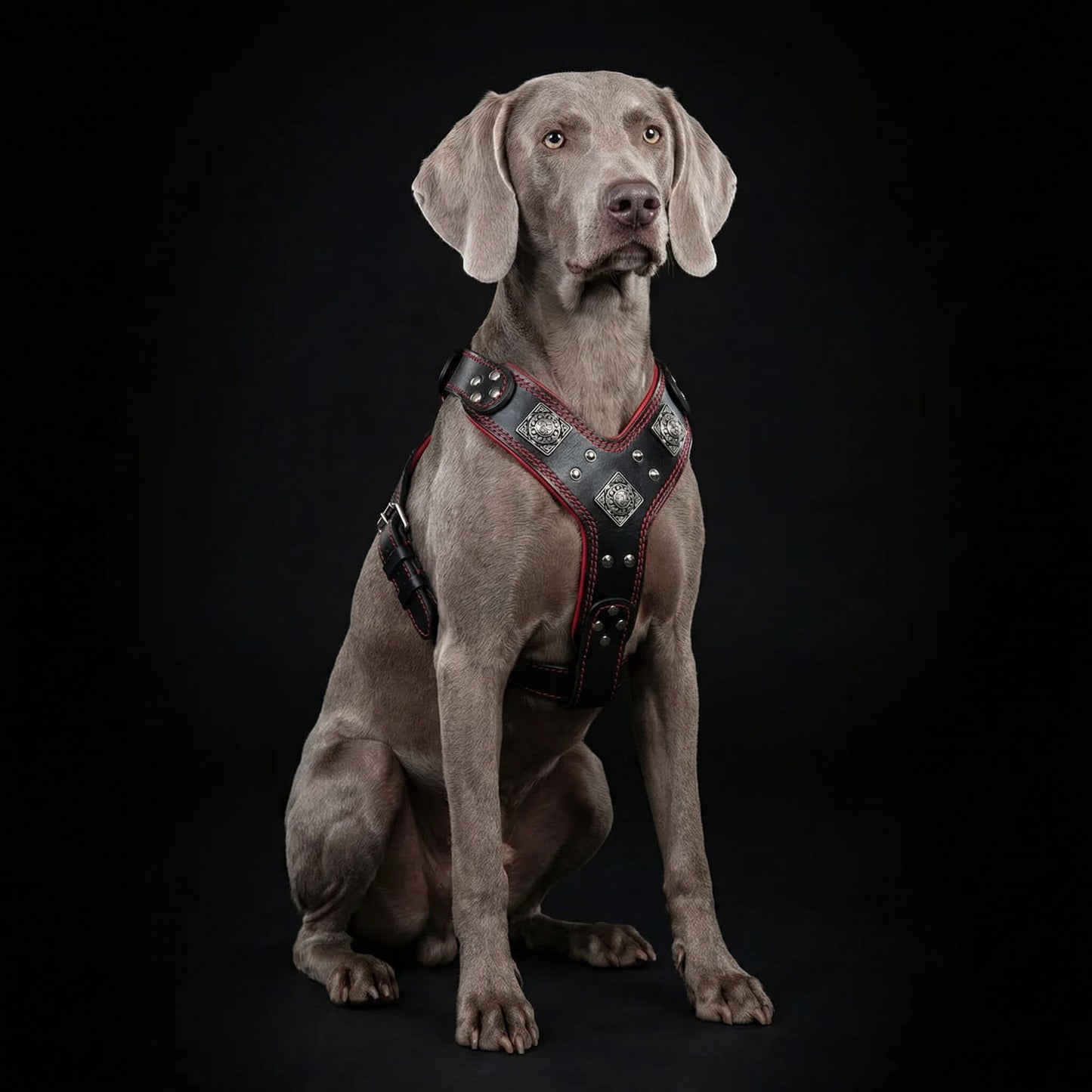 The "Eros" harness black & red - Tampa Home & Garden Store