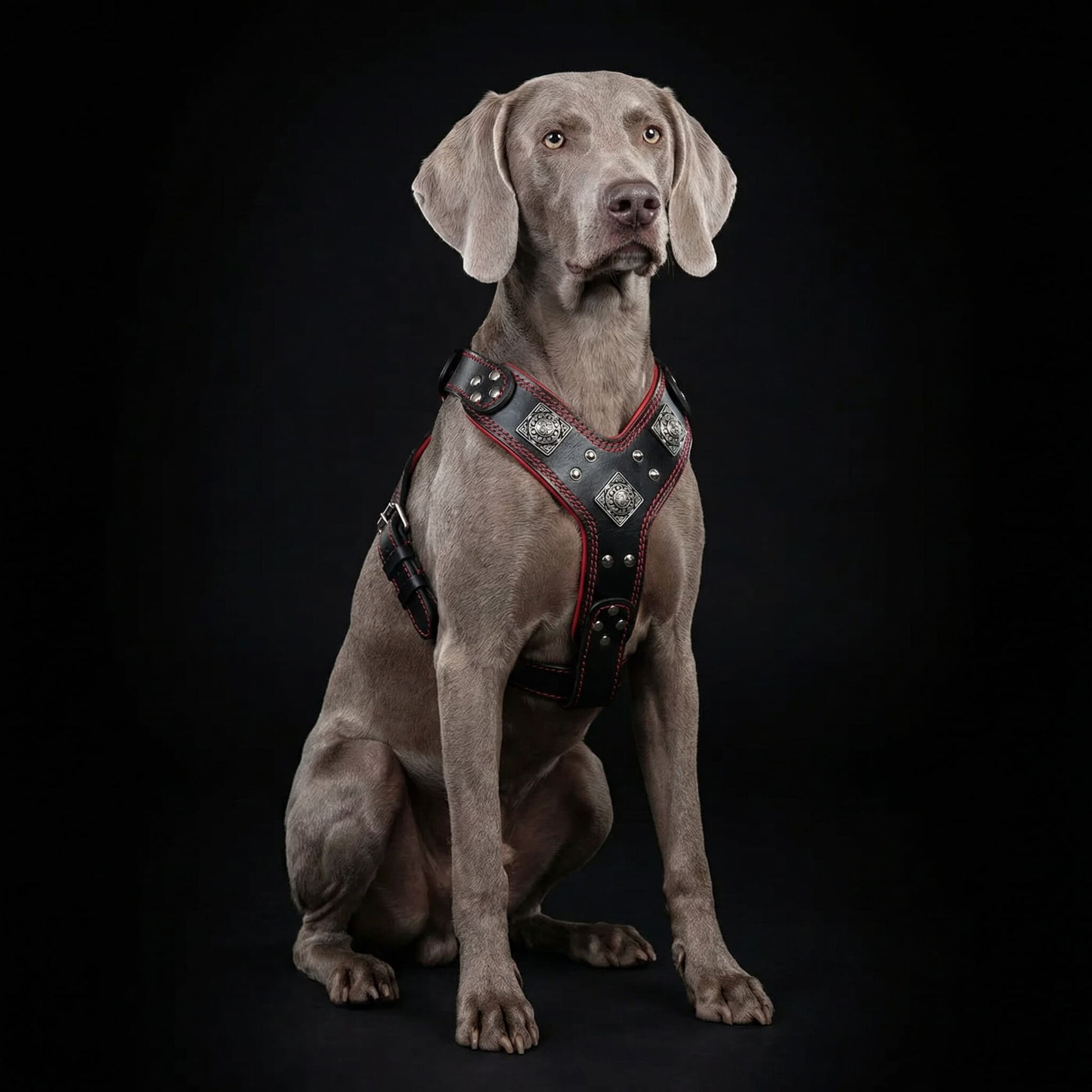 The "Eros" harness black & red - Tampa Home & Garden Store
