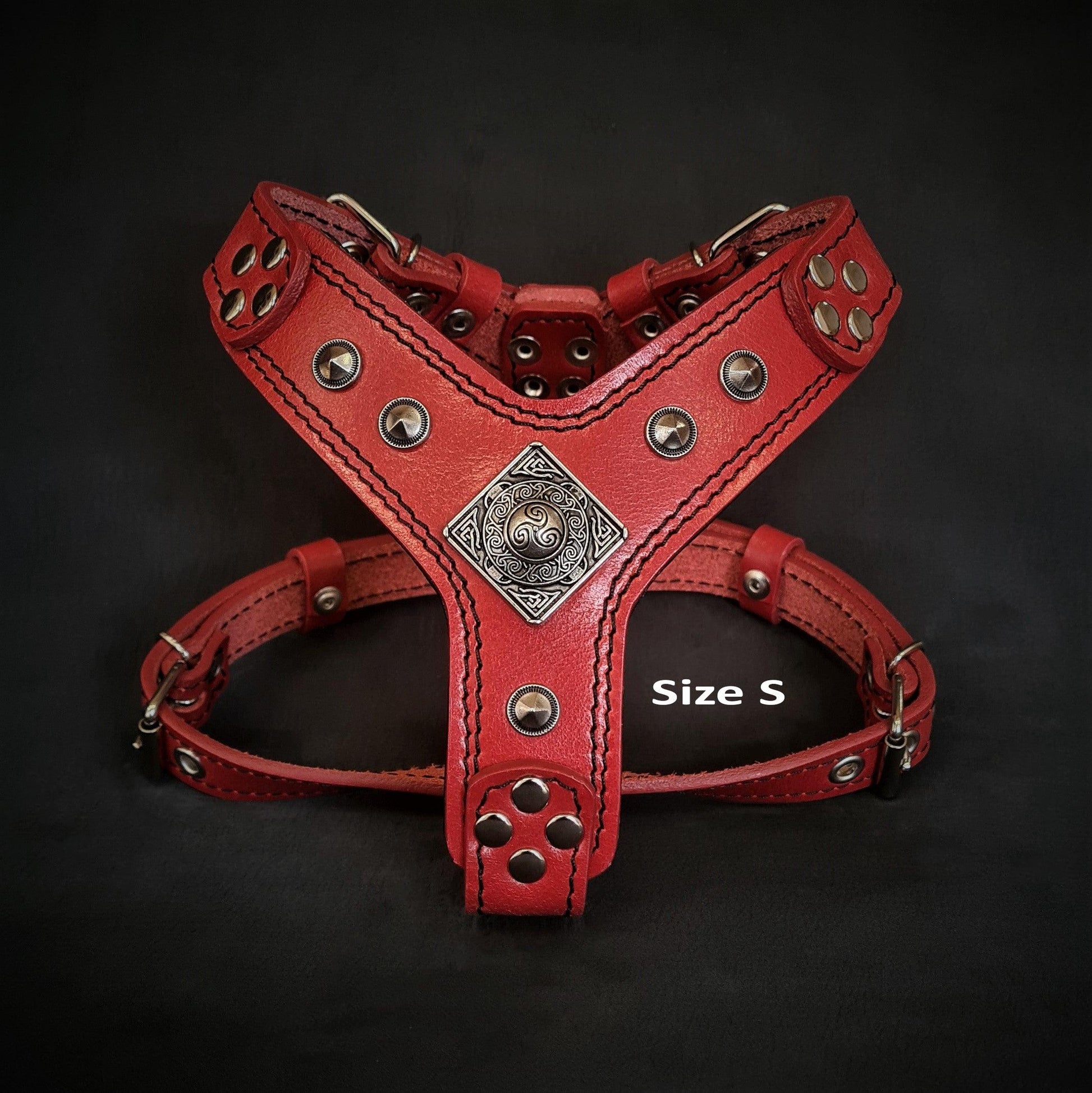 The ''Eros'' harness red Small to Medium Size - Tampa Home & Garden Store