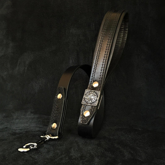 The ''Eros'' leash all Black - Tampa Home & Garden Store