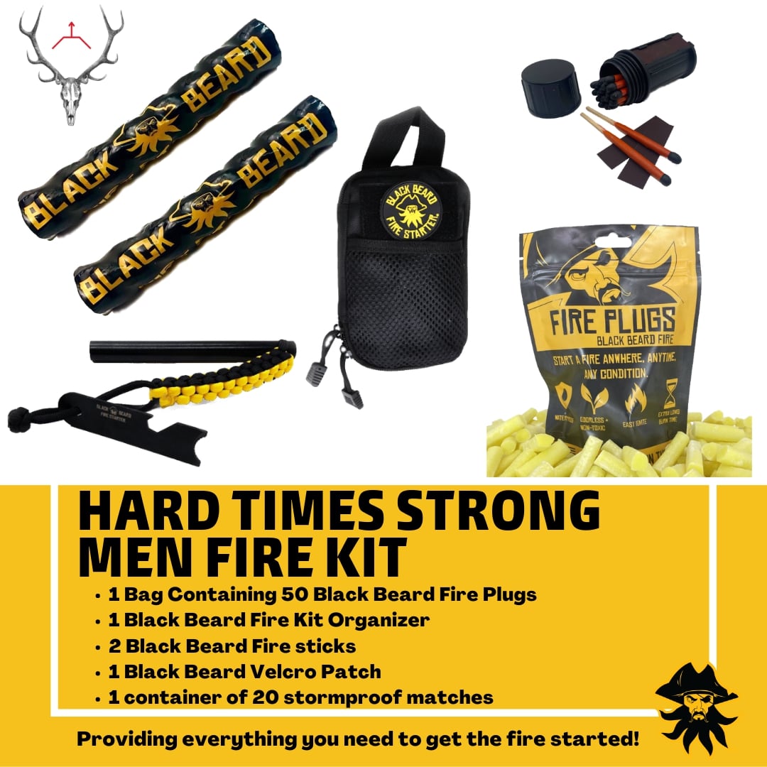 The Hard Times Strong Men | Fire Starter Kit - Tampa soil911.com