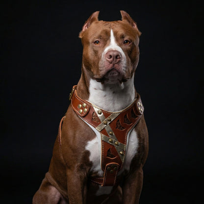 The "Hermes" leather harness - Large and Giant Breeds - Tampa Home & Garden Store