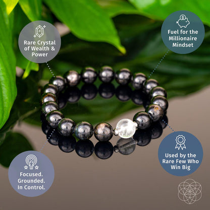 The Hypersthene Millionaire Manifestation Bracelet - Tampa Home & Garden Store