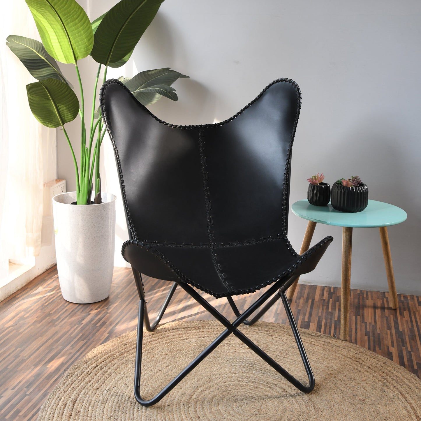 The Jet Black Butterfly Chair - Tampa Home & Garden Store