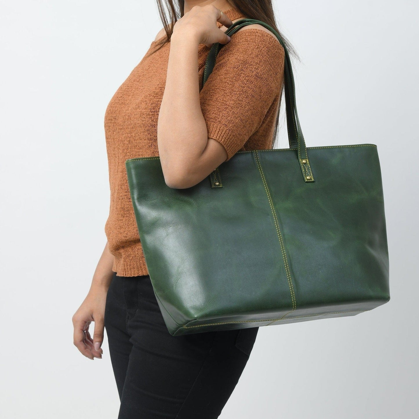The Kim Tote Bag - Green - Tampa Home & Garden Store