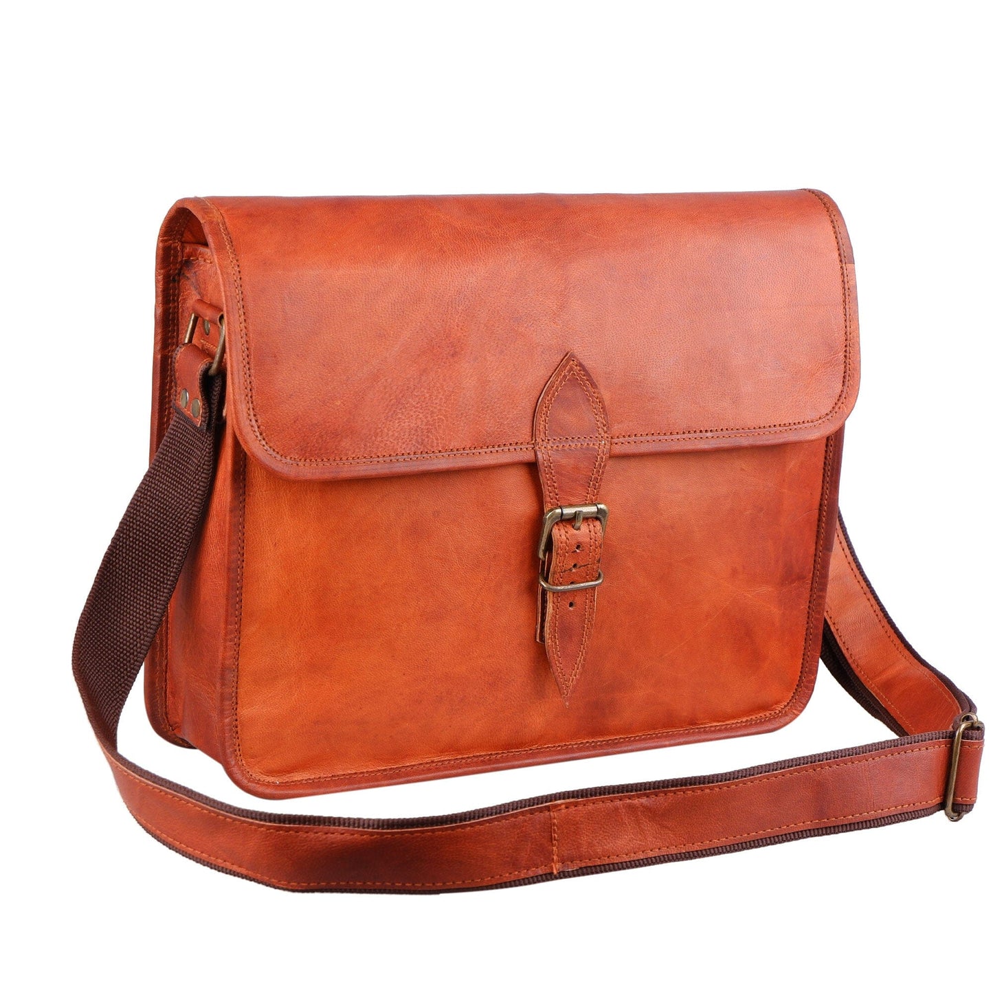 The Mascot Leather Messenger - Tampa Home & Garden Store