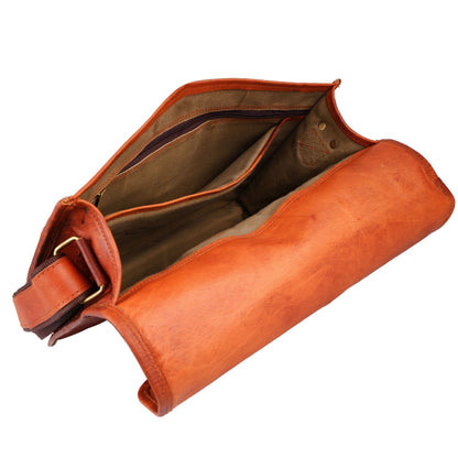 The Mascot Leather Messenger - Tampa Home & Garden Store