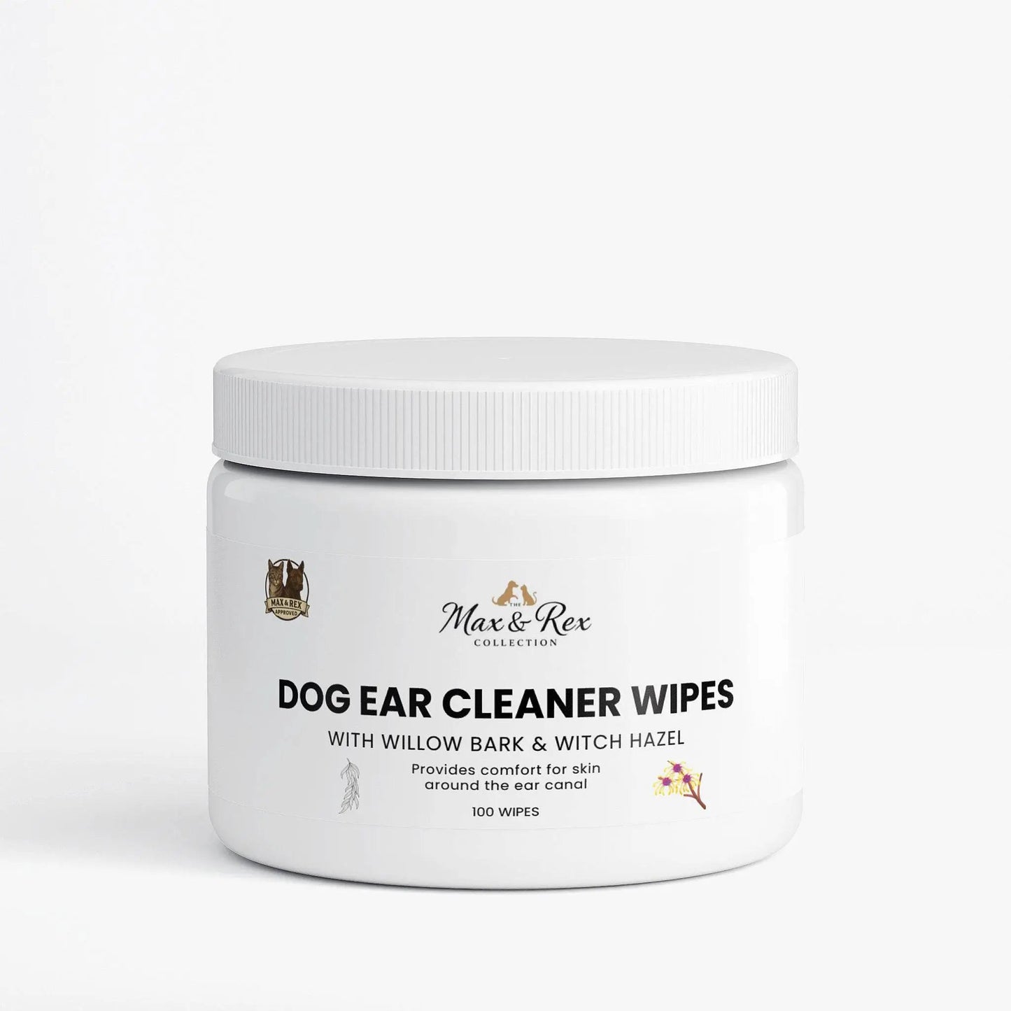 The Max & Rex Collection Dog Ear Cleaner Wipes - Tampa Home & Garden Store