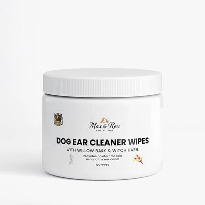 The Max & Rex Collection Dog Ear Cleaner Wipes - Tampa Home & Garden Store