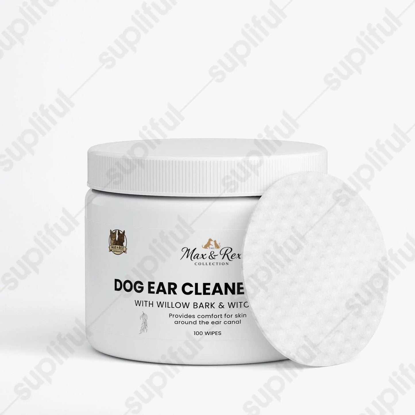 The Max & Rex Collection Dog Ear Cleaner Wipes - Tampa Home & Garden Store