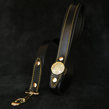 The "Maximus" harness black & gold - Tampa Home & Garden Store