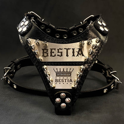 The "Metal" harness small to medium size - Personalized - Tampa Home & Garden Store