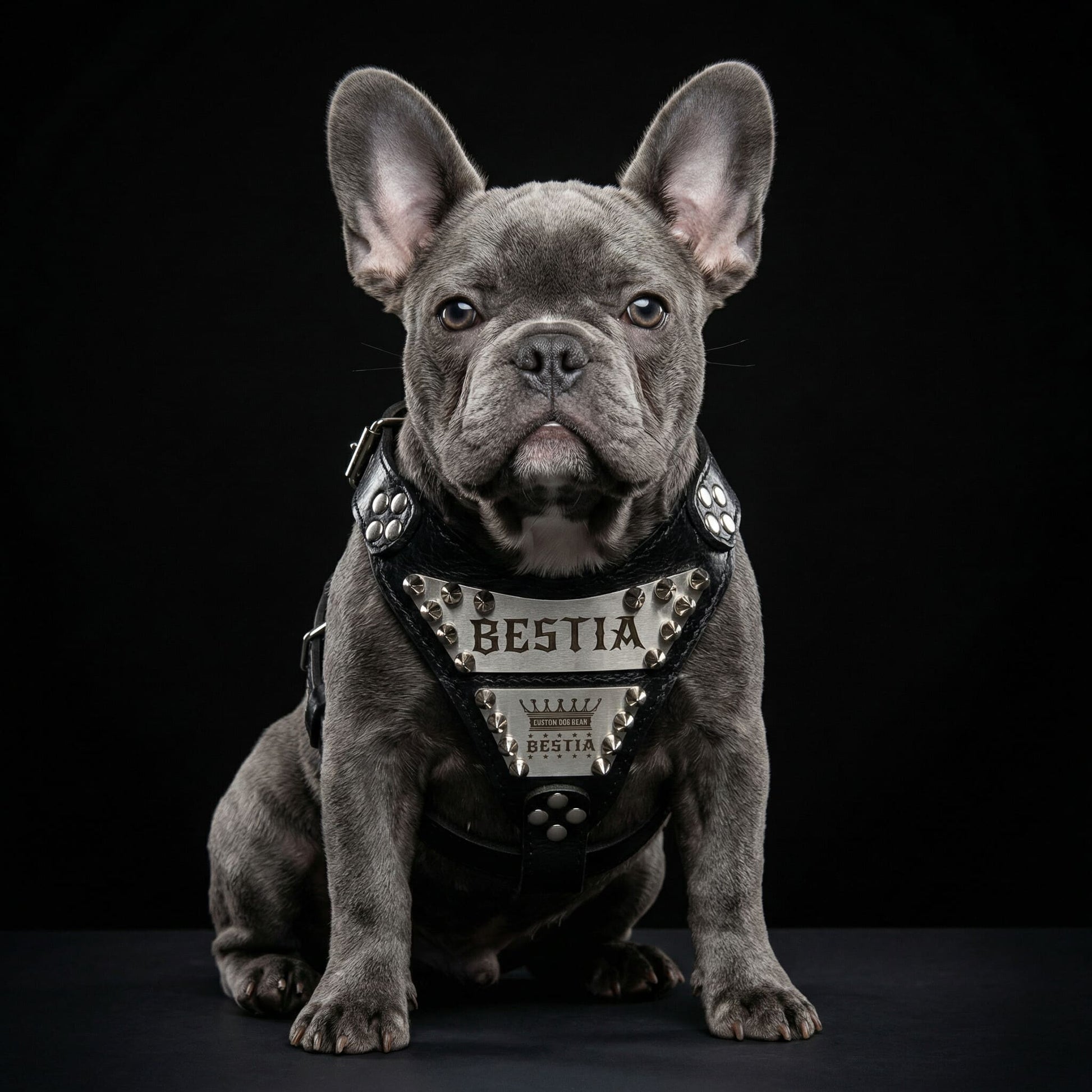 The "Metal" harness small to medium size - Personalized - Tampa Home & Garden Store