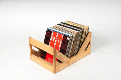 The Milk Crate Alternative: 12" Vinyl Record Storage - Tampa Home & Garden Store