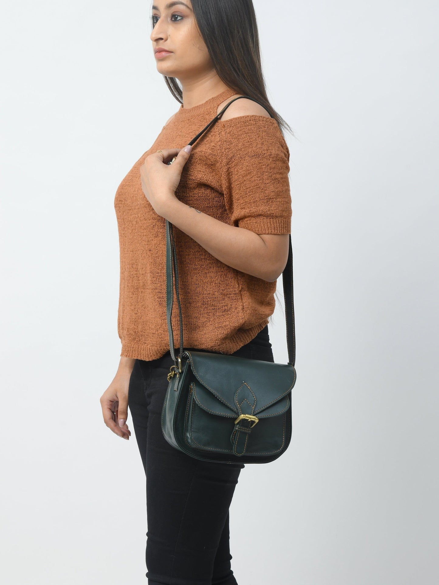 The Molina Satchel- Green - Tampa Home & Garden Store