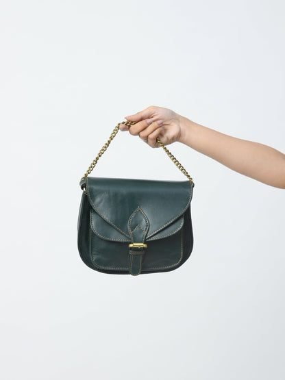 The Molina Satchel- Green - Tampa Home & Garden Store