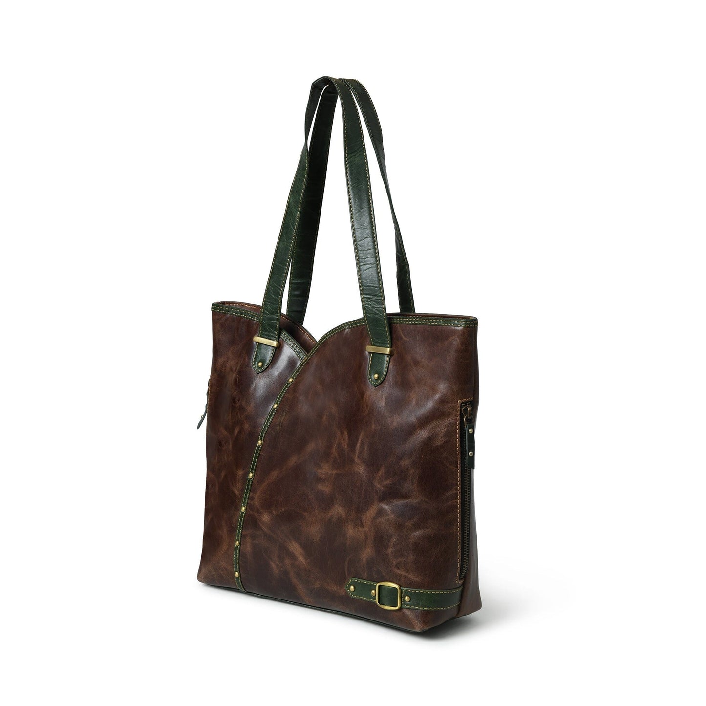 The Riley Handbag - Brown - Tampa Home & Garden Store