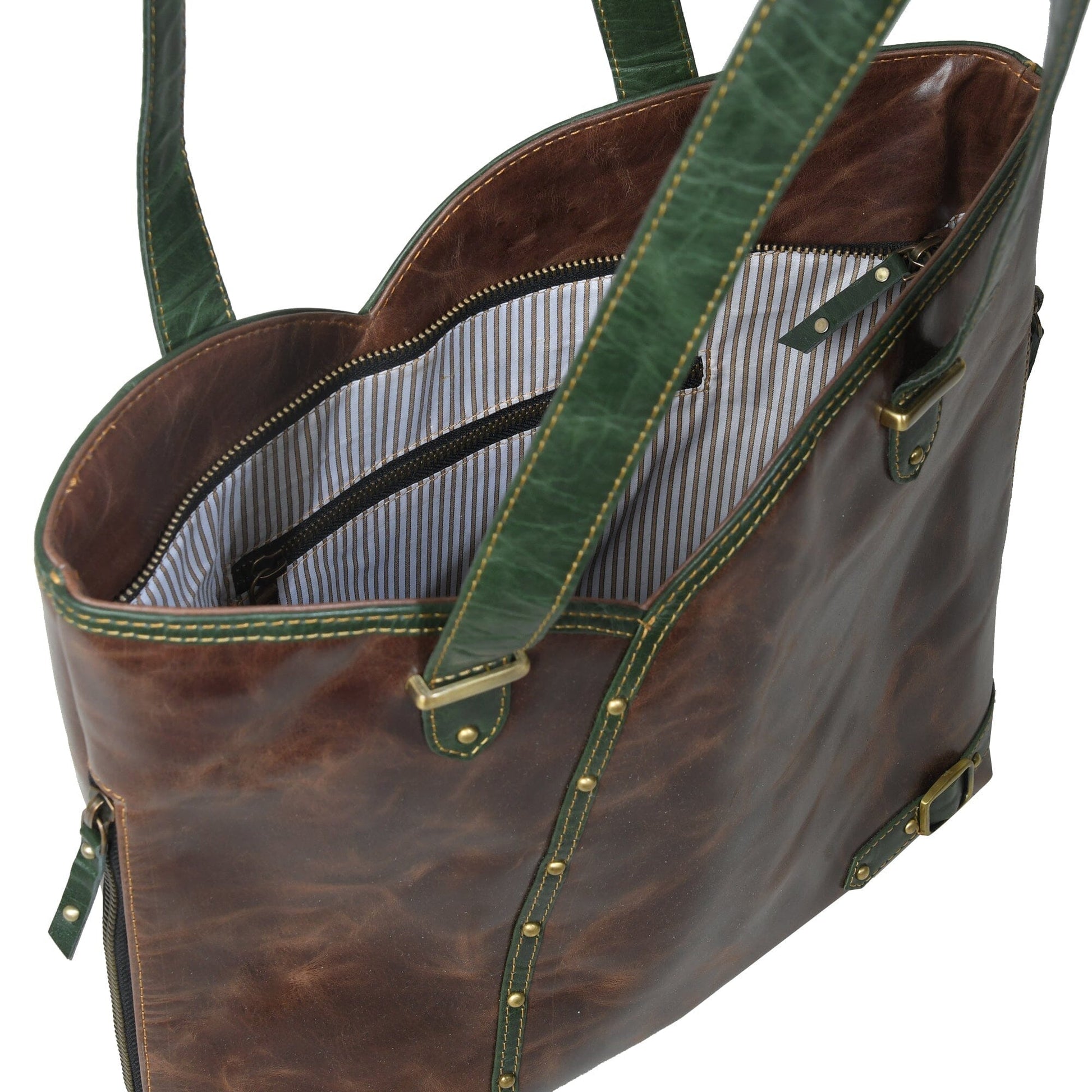 The Riley Handbag - Brown - Tampa Home & Garden Store