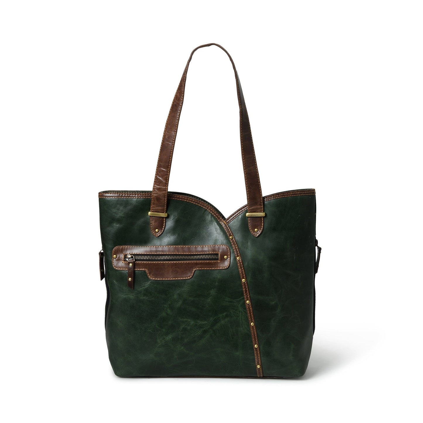 The Riley Handbag- Green - Tampa Home & Garden Store
