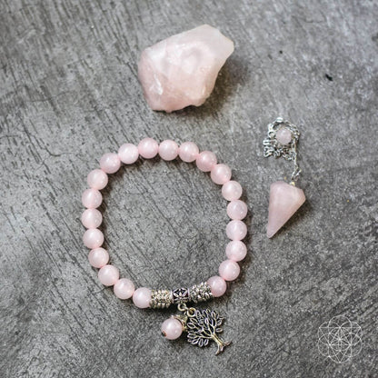 The Rose Quartz Healing Crystal Set - Tampa Home & Garden Store