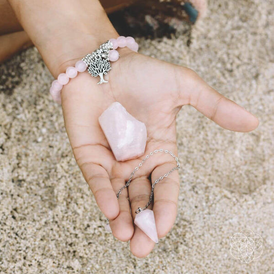 The Rose Quartz Healing Crystal Set - Tampa Home & Garden Store