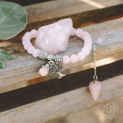 The Rose Quartz Healing Crystal Set - Tampa Home & Garden Store