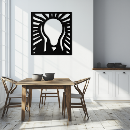 The Scream Metal Wall Art - Minimalist Expressionist Decor- KAF179 - Tampa Home & Garden Store