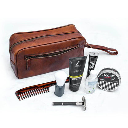 The Single Section Toiletry- Brown - Tampa Home & Garden Store