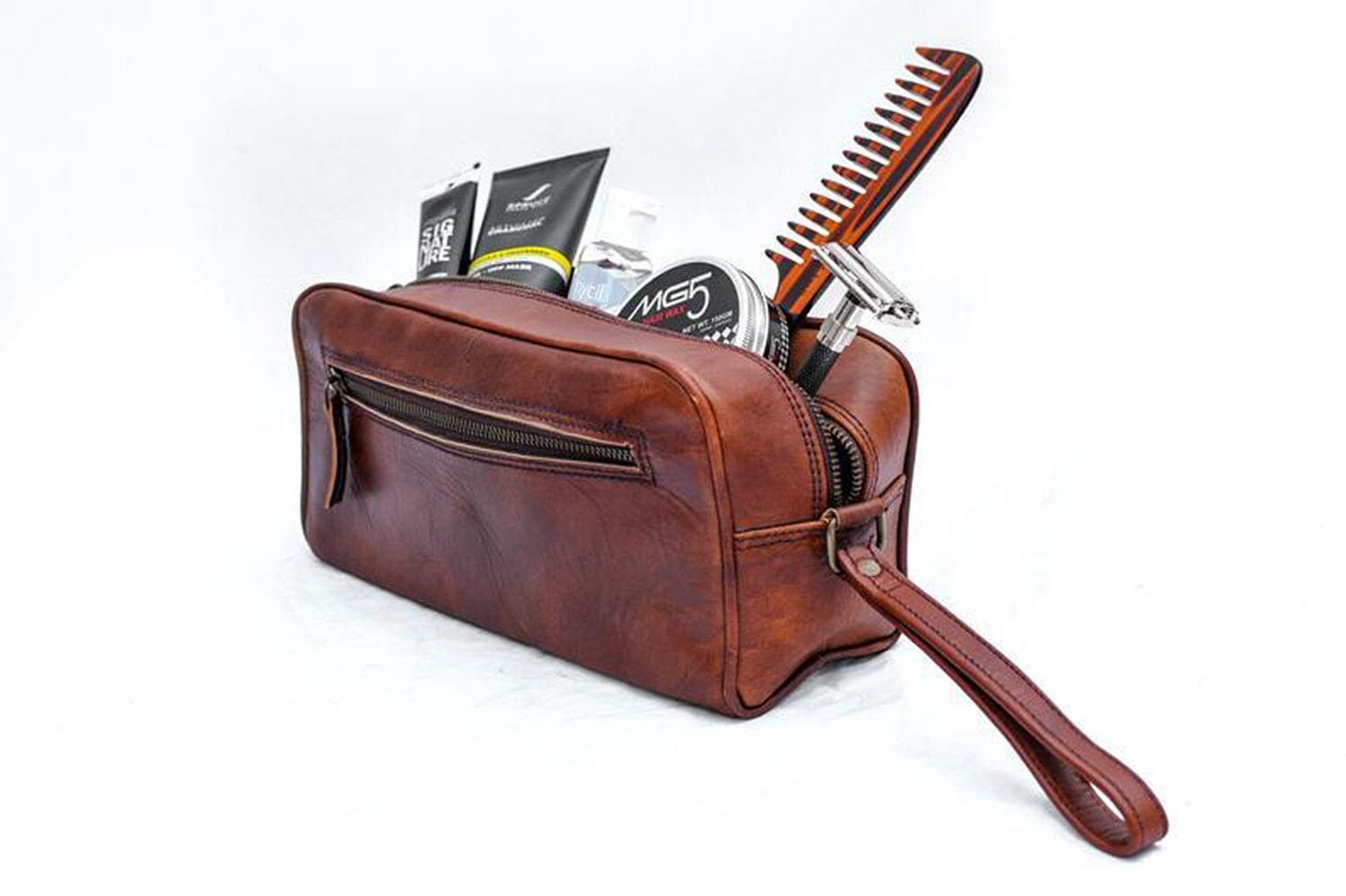 The Single Section Toiletry- Brown - Tampa Home & Garden Store