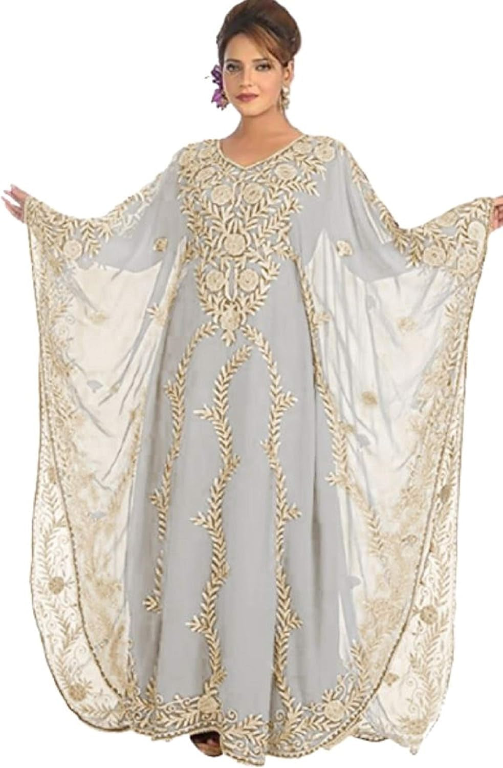 The Ultimate WUBU Kaftan Maxi Dress – Elegance, Comfort & Style in One Stunning Look - Tampa Home & Garden Store
