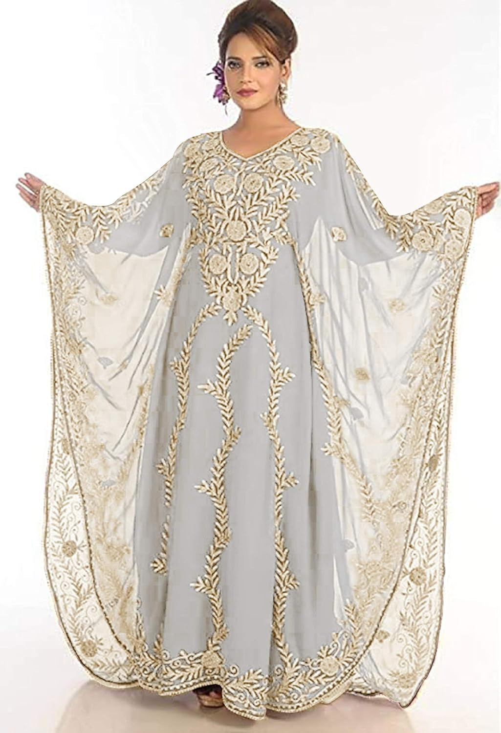 The Ultimate WUBU Kaftan Maxi Dress – Elegance, Comfort & Style in One Stunning Look - Tampa Home & Garden Store