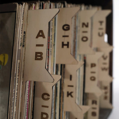 The Vinyl Record Dividers - Tampa Home & Garden Store