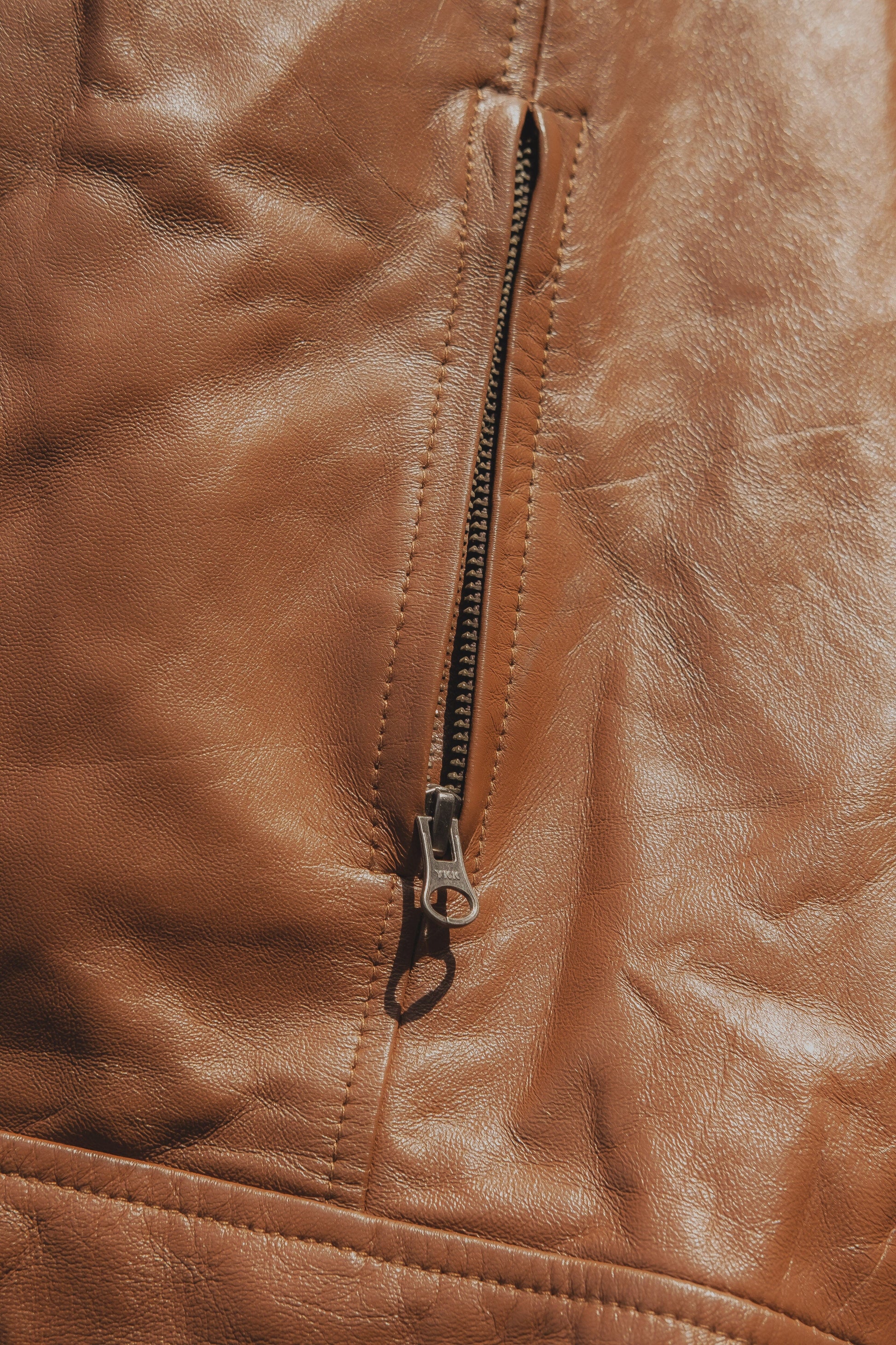 The Wilkinson Brown Leather Jacket - Tampa Home & Garden Store
